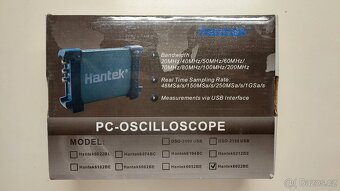 USB osciloskop 2x20MHz HANTEK 6022BE k PC - 5