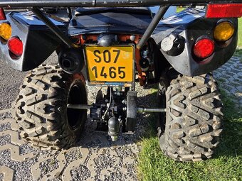 Čtyřkolka Kayo 200 najeto 320km. - 5