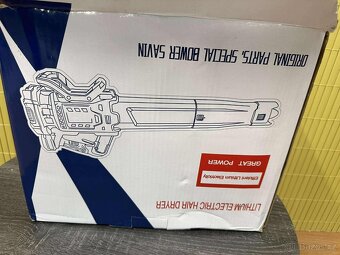 Aku foukač na listí Cordless Blower – nový, včetně nabíječky - 5