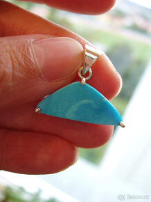 Kousek nebe - nádherný pravý Tyrkys vysoké kvality - 5