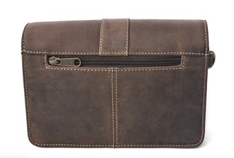 Pánská kožená ETUE hnědá - 5