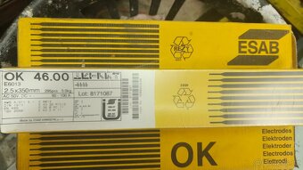 Svářecí elektrody ESAB - 5