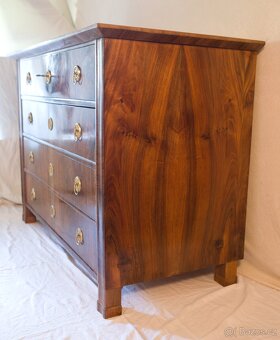 Psací komoda biedermeier - 5