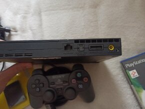 PS2 PlayStation 2 Slim + Hry - 5