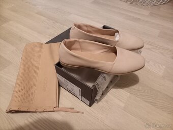 Baleriny kožené nové ECCO - 5