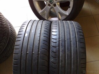 alu kola 5x112 r17 original skoda 225/45/17 - 5