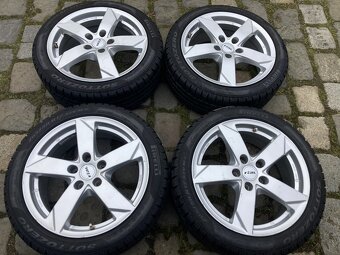 Alu kola RIAL 17" 5x112 zimní PIRELLI 205/50R17 WV ŠKODA - 5