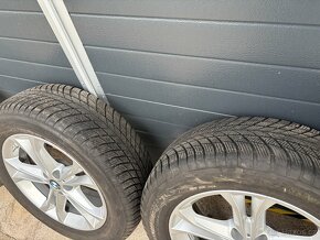 Prodám originál alu sadu z X3 Bmw 5x112 r18, zimní pneu - 5