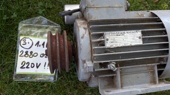 Elektromotor asynchronní třífázový, jednofázový různé - 5