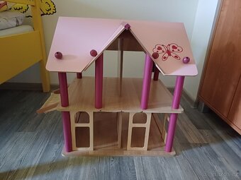 domecek pro panenky v: 55 cm, s: 46 cm, d: 52 cm. - 5