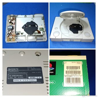 Sony Playstation 1 SCPH - 5500 JPN komplet s krabicí - 5