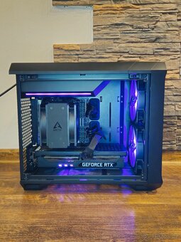 Herní mini/ITX PC ,RTX 3070, Ryzen 5 5600, 32GB Ram. 1TB SSD - 5