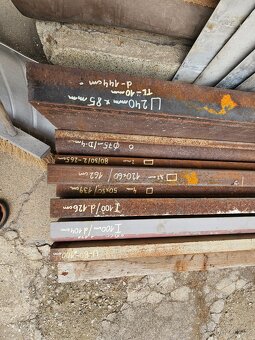 Železo, hutní materiál, jekly, vingle, překlady 15-20Kč/kg - 5