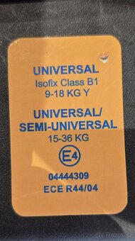 Autosedačka Petite&Mars Prime II Isofix - 5