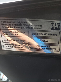 Levé zadní dveře na Alfa Romeo 159 - šedá Titanium - 5