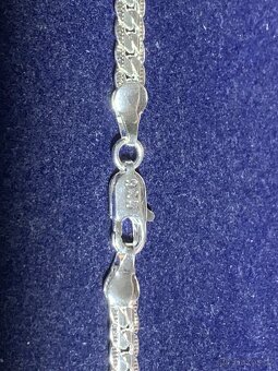 Ag náramek+řetízek - 5