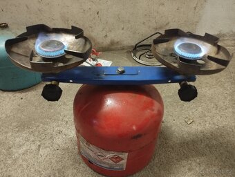 Dvou plotýnkový vařič na PB 2kg - 5