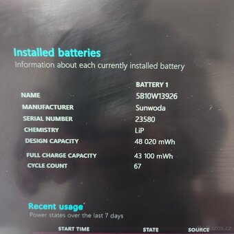 Lenovo Thinkpad X390/Dotyk./512GB_NVMe/16GB_RAM - 5