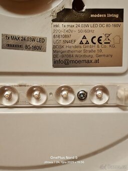 Nástěnné LED světlo - 5