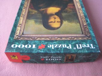 Puzzle Mona Liza, 1000 dílků - 5