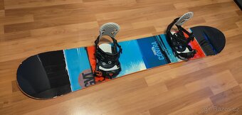 Snowboard s vázáním Gravity, délka 156cm - 5