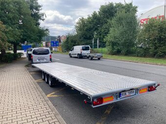 Dvojvlek Double vlek Dvojplato autopřepravník 9x2,1 - 5