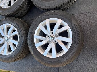❄️Zimní ORIGINÁL Alu Volkswagen Aragon R16, 5x112 215/60/16 - 5