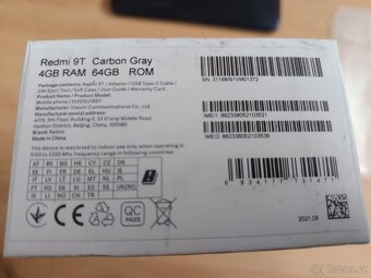 XIAOMI REDMI 9 T - 64 GB - 5