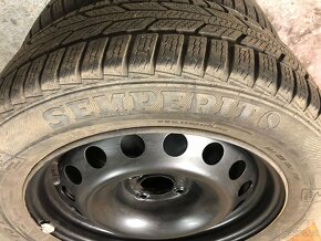 Plechové disky 4x108 r16 zimní pneu citroen peugeot - 5