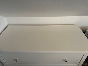 Komoda IKEA Hemnes bílá leskla - 5