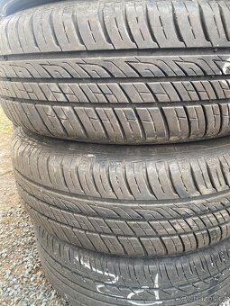 Alu kola 14” 5x100 Škoda a letní pneu 185/60/R14 - 5