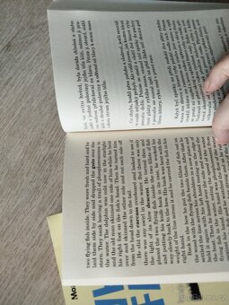 Česko anglické knihy Bílý tesák, Stařec a moře - 5