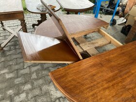 Starožitný rozkládací stůl - 5