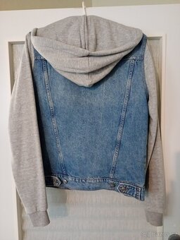Džínová bundomikina vel S Divided nová - 5