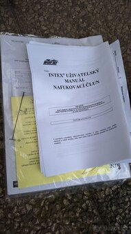 nafukovací člun Intex Excursion 5 se stříškou a motorem - 5