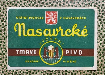 Pivní etikety z první republiky - 5