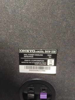 Onkyo SKW-338 Subwoofer - 5