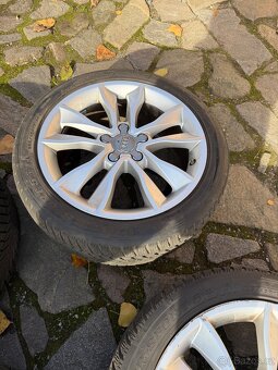 Zimní kola hliníková Audi A3 r17   7,5jx17 et 56 pneu 7mm - 5