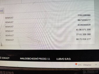 Renault přední brzdové destičky - 5