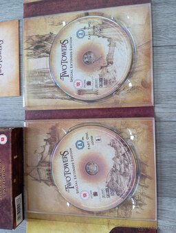 DVD LOTR Pán prsteňov 2 Two Towers Tolkien - 5