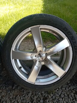 ALU 5x120 R17 včetně pneu - 5
