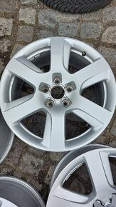 17" 8JX17 ET39 ORIGINÁLNÍ SADA ALU DISKŮ AUDI - 5