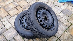 155/65 R14 obuté zimní pleu Kleber Krisalp 3. - 5