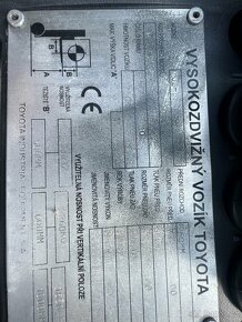 Prodán VZV Toyota - 5