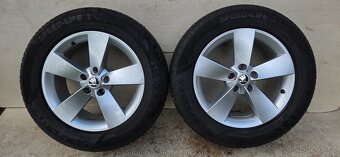 Škoda Kodiaq 17" 5x112, letní Semperit 215/65R17 - 5