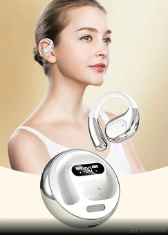 Bluetooth sluchátka s uchycením za uši - 5