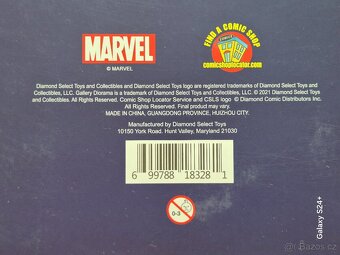 CAPTAIN AMERICA PVC DIORAMA DIAMOND MARVEL GALLERY - 5