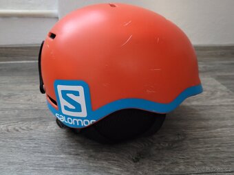 Dětská oranžová helma Salomon, M (53 - 56) - 5