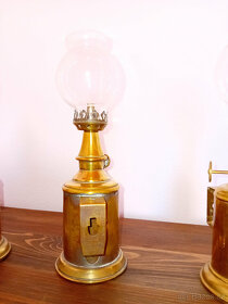 REZERVE - Prodám - Staré petrolejové lampy PIGEON LAMP - 5