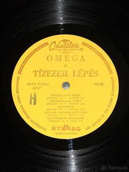 LP Omega - 10000 Lépés (1969) + VZÁCNÝ PLAKÁT, TOP STAV, RAR - 5